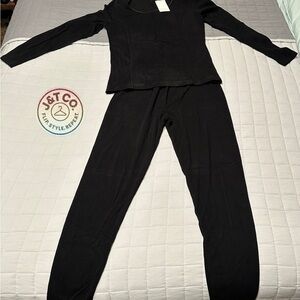 Women’s Black Pajamas Set